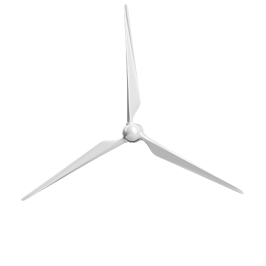 VTC Nantes proche d'une éolienne