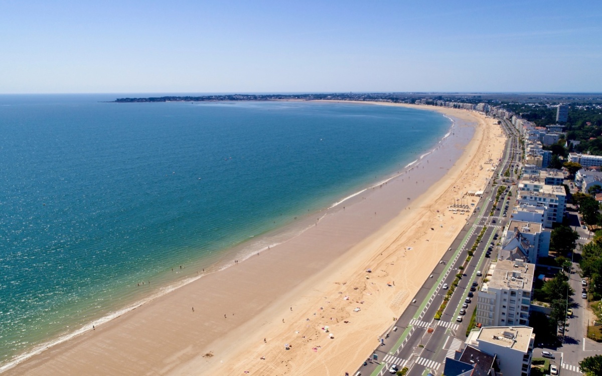 la côte Atlantique au Nord de la Loire en VTC